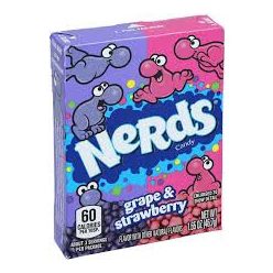 Nerds Grape & Strawberry cukorka 46,7 gramm