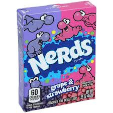 Nerds Grape & Strawberry cukorka 46,7 gramm